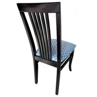 Scaun de bucătărie ML-Mobila MDK-99 Stofă/ Wenge Blue photo 2