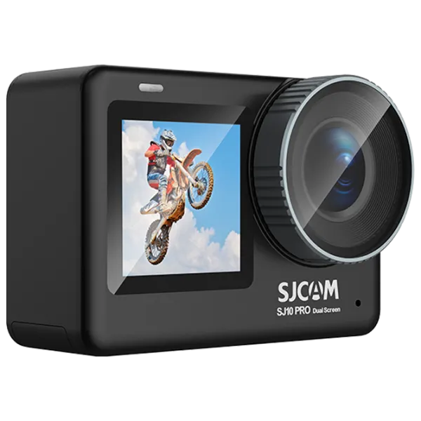 Cameră action SJCAM SJ10 PRO 20 MP / 1300 mAh / Black photo 2