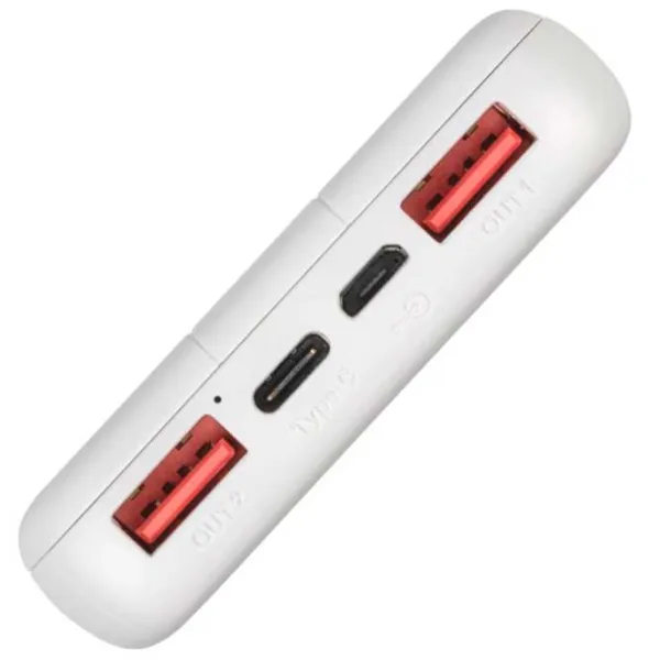 Power Bank RivaCase VA2601 10000 мАч/ Белый photo 4