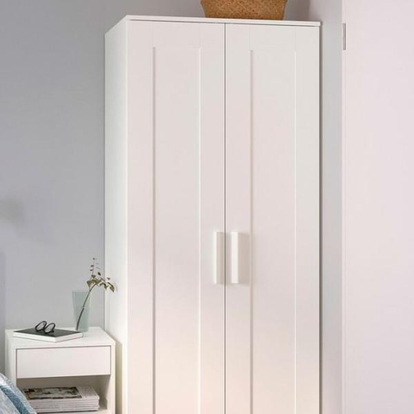 Dulap Linear Ikea Brimnes 78.2 x 50.2 x 190.5 / DSP / Alb photo 3