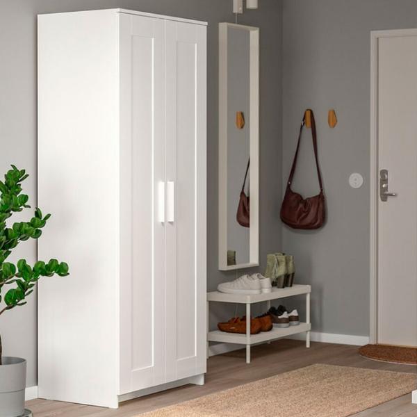 Dulap Linear Ikea Brimnes 78.2 x 50.2 x 190.5 / DSP / Alb photo 4