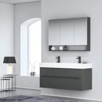 Oglindă de baie Orka Malta MDF/ Dreptunghiular photo 2