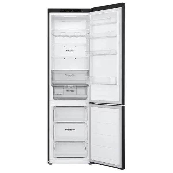 Frigider LG GBV3100DEP cu congelator jos 344 l / 186 cm / Black photo 4