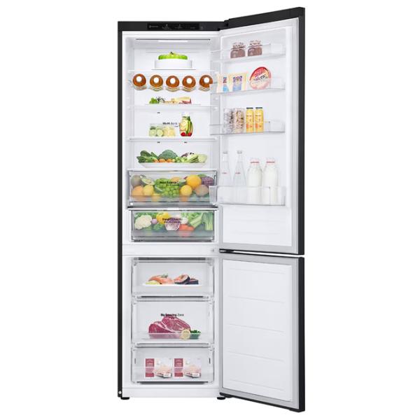 Frigider LG GBV3100DEP cu congelator jos 344 l / 186 cm / Black photo 5
