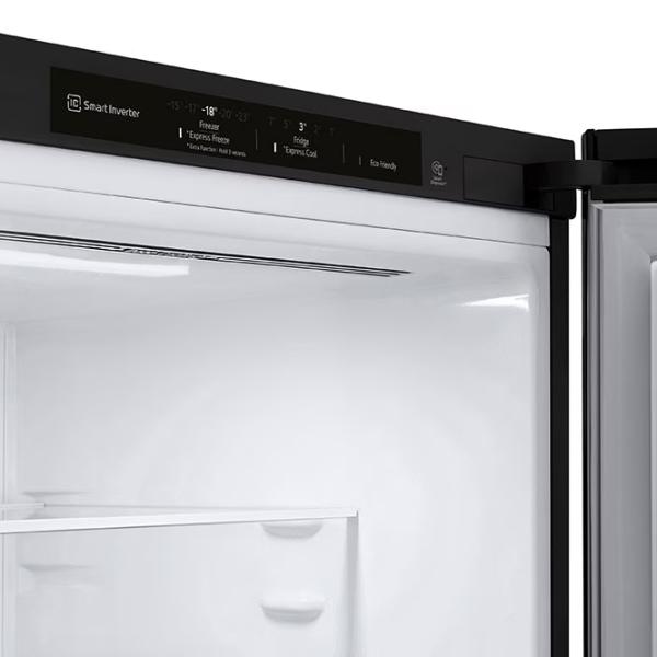 Frigider LG GBV3100DEP cu congelator jos 344 l / 186 cm / Black photo 6