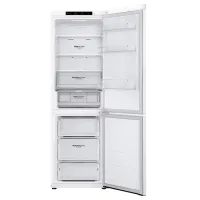 Frigider LG GBV3100DSW cu congelator jos 344 l / 186 cm / White photo 4