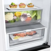 Frigider LG GBV3100DSW cu congelator jos 344 l / 186 cm / White photo 7