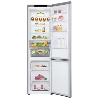 Frigider LG GBV3200DPY cu congelator jos 387 l / 203 cm / Inox photo 5