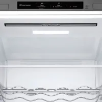 Frigider LG GBV3200DPY cu congelator jos 387 l / 203 cm / Inox photo 6