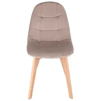 Scaun de birou Jumi Colin Catifea/ Beige photo 2