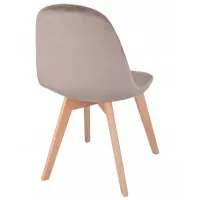 Scaun de birou Jumi Colin Catifea/ Beige photo 3