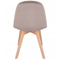 Scaun de birou Jumi Colin Catifea/ Beige photo 4