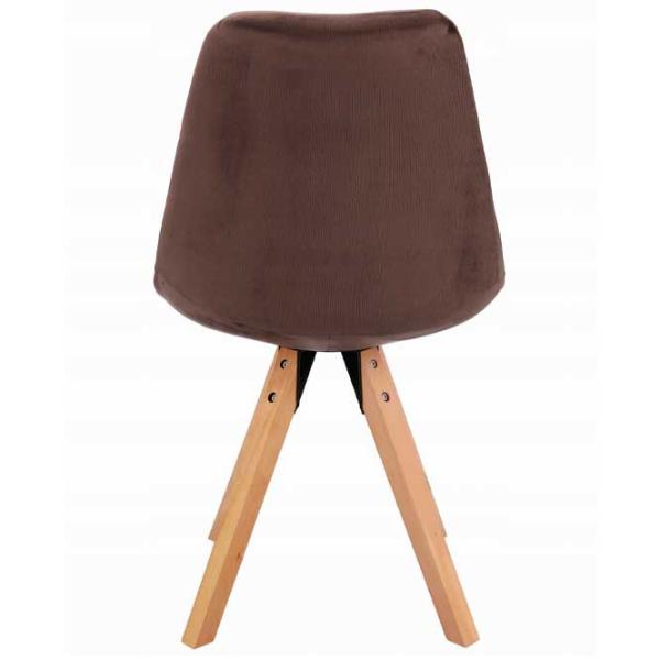 Scaun de birou Jumi Saida Catifea/ Brown photo 5