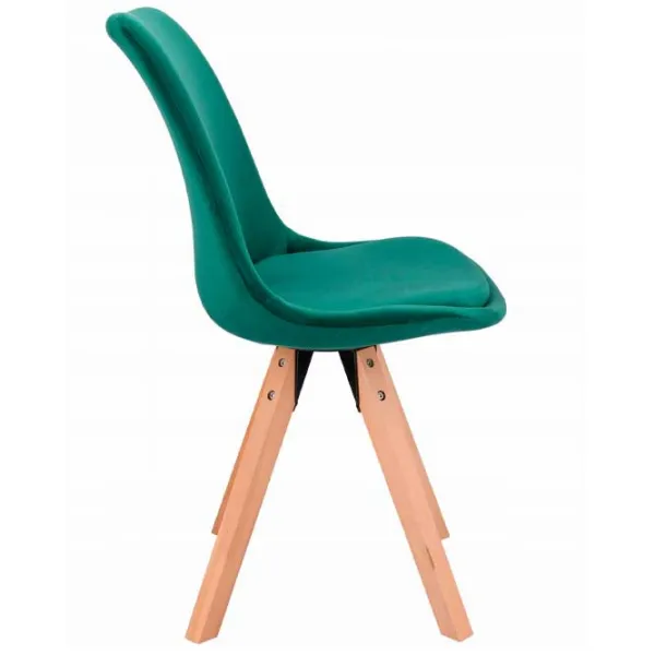 Scaun de birou Jumi Saida Catifea/ Green photo 3