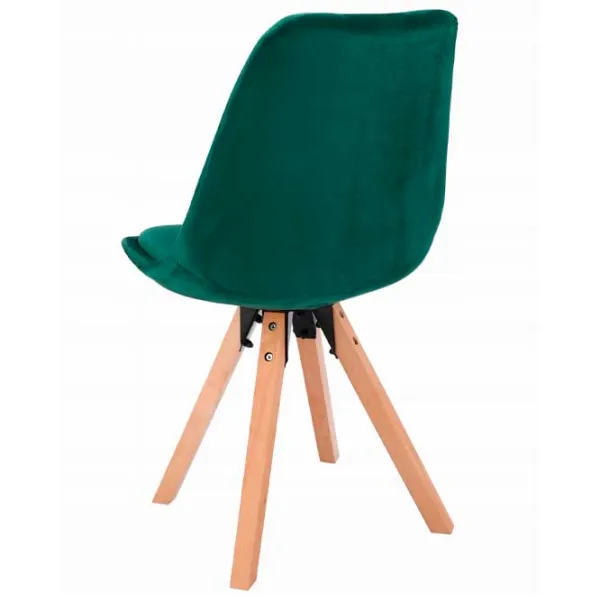 Scaun de birou Jumi Saida Catifea/ Green photo 4