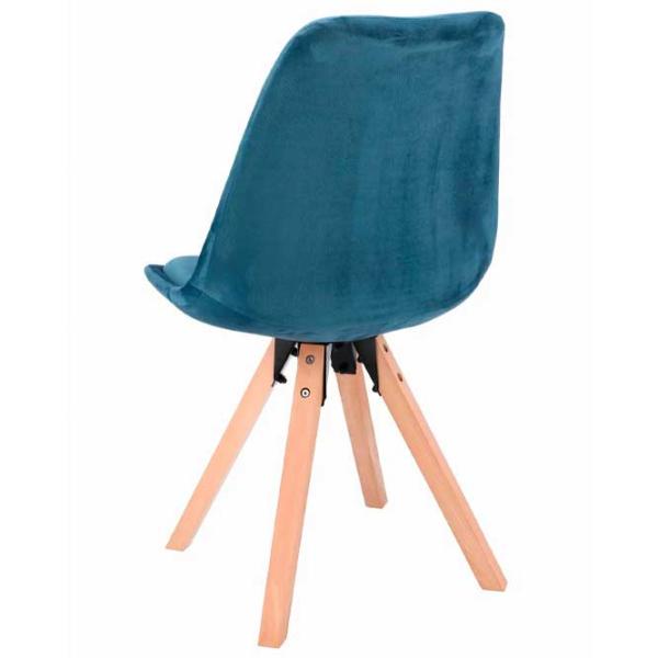 Scaun de birou Jumi Saida Catifea/ Light Blue photo 4