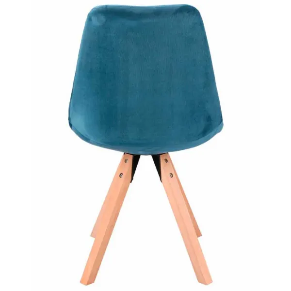 Scaun de birou Jumi Saida Catifea/ Light Blue photo 5