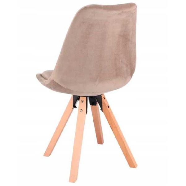 Scaun de birou Jumi Saida Catifea/ Beige photo 2