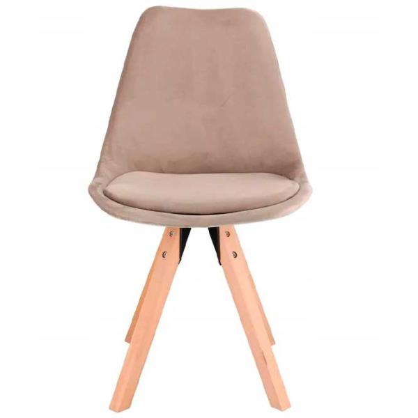 Scaun de birou Jumi Saida Catifea/ Beige photo 3