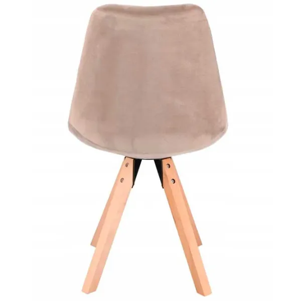 Scaun de birou Jumi Saida Catifea/ Beige photo 4