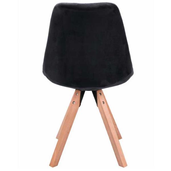 Scaun de birou Jumi Saida Catifea/ Black Beige photo 4