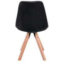 Scaun de birou Jumi Saida Catifea/ Black Beige photo 4