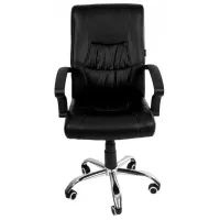 Fotoliu de birou Waltz OC-602 ECO Piele/ Black photo 2