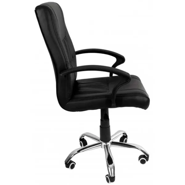 Fotoliu de birou Waltz OC-602 ECO Piele/ Black photo 3 Fotoliu de birou Waltz OC-602 ECO Piele/ Black photo 3
