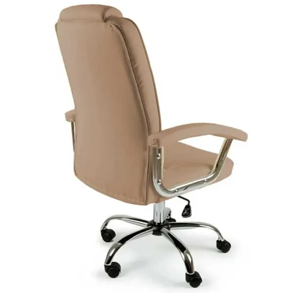 Fotoliu de birou Waltz OC-616 ECO Piele/ Beige photo 2