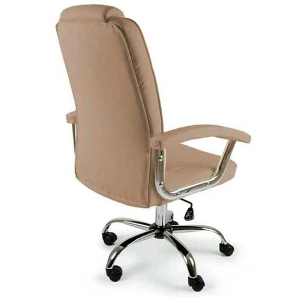 Fotoliu de birou Waltz OC-616 ECO Piele/ Beige photo 2