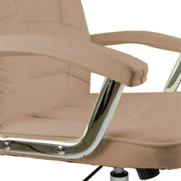 Fotoliu de birou Waltz OC-616 ECO Piele/ Beige photo 3