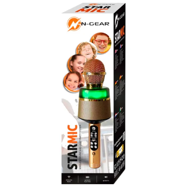 Microfon N-Gear Star Mic 100 Gold photo 2