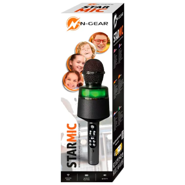 Microfon N-Gear Star Mic 100 Gray photo 2