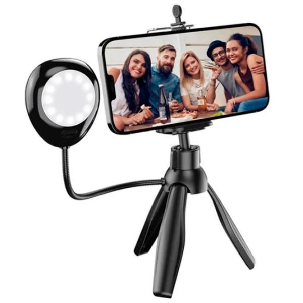 Штатив с круглой лампой Red5 Home Vlogging kit 5 Черный photo 4