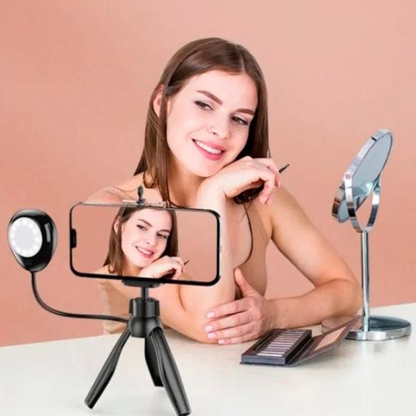 Штатив с круглой лампой Red5 Home Vlogging kit 5 Черный photo 5