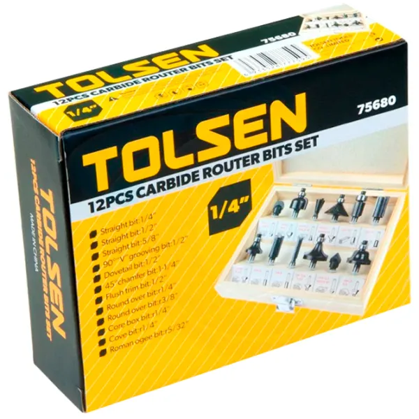 Набор фрез Tolsen 75680 Металл photo 3