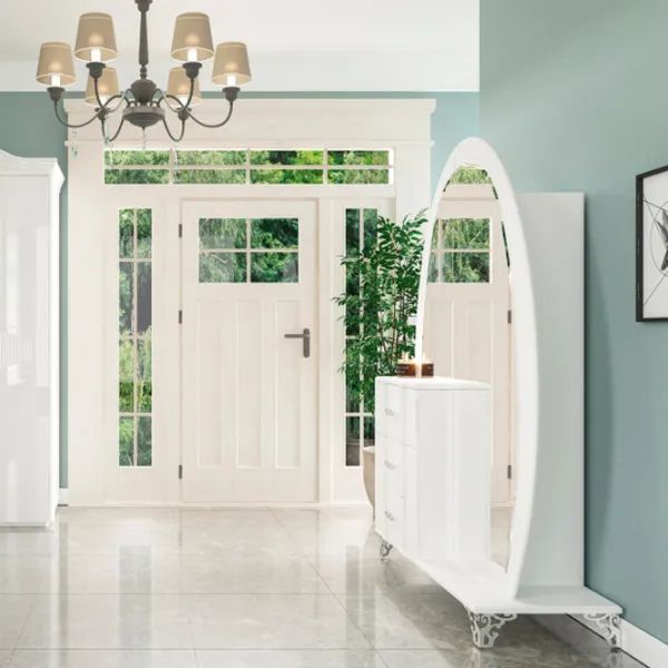 Comodă Neman Sofia 176 x 113 x 47/ MDF/ Cream photo 3