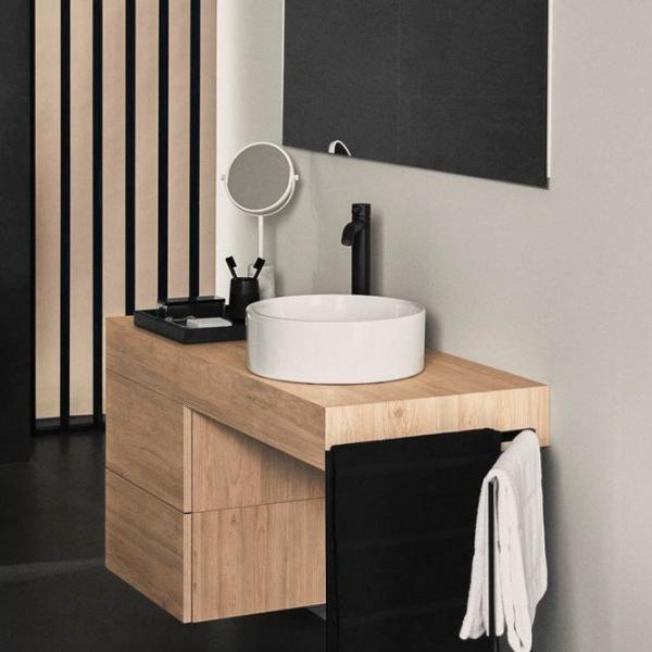 Lavoar Ideal Standard Strada II Round Vessel Rotundă/ Deasupra blatului/ White photo 2