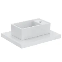Lavoar Ideal Standard Standard Tempo Dreptunghiular/ Deasupra blatului/ White photo 2