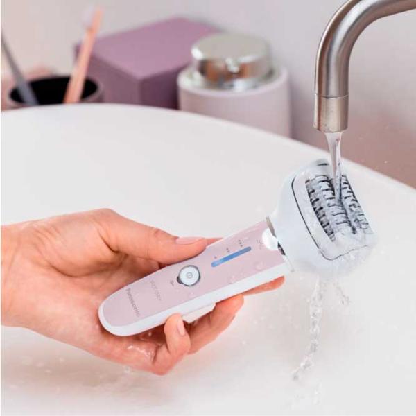 Epilator Panasonic ES-EY30-V520 Uscată/ Umedă/ Silver White photo 4