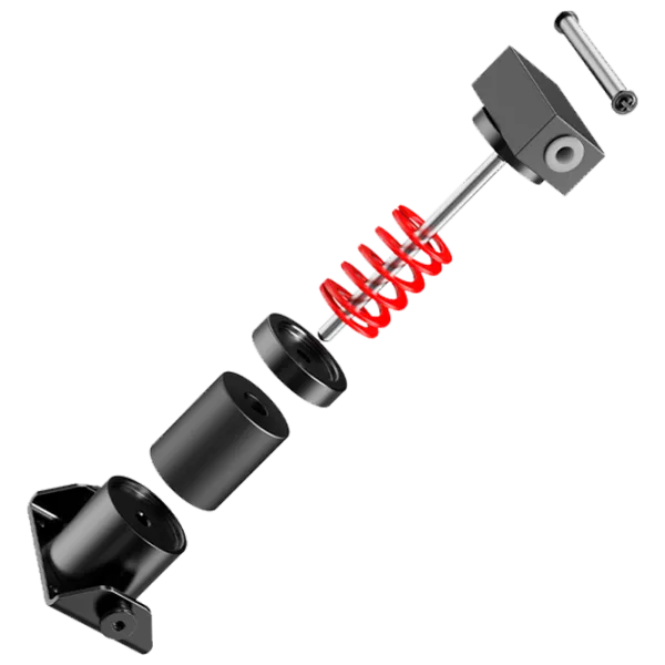 Set de performanță Moza Racing SR-P Lite Brake Pedal PC/ Black photo 2