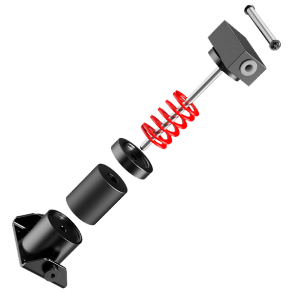 Set de performanță Moza Racing SR-P Lite Brake Pedal PC/ Black photo 2
