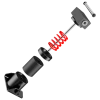 Set de performanță Moza Racing SR-P Lite Brake Pedal PC/ Black photo 2