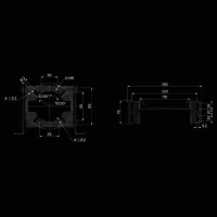 Кронштейна для колесной базы Moza Racing 1062537 ПК/ Черный photo 4