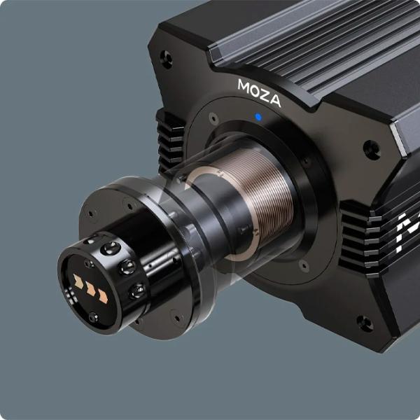 Bază volan Moza Racing R9 V2 Direct Drive PC / Black photo 9