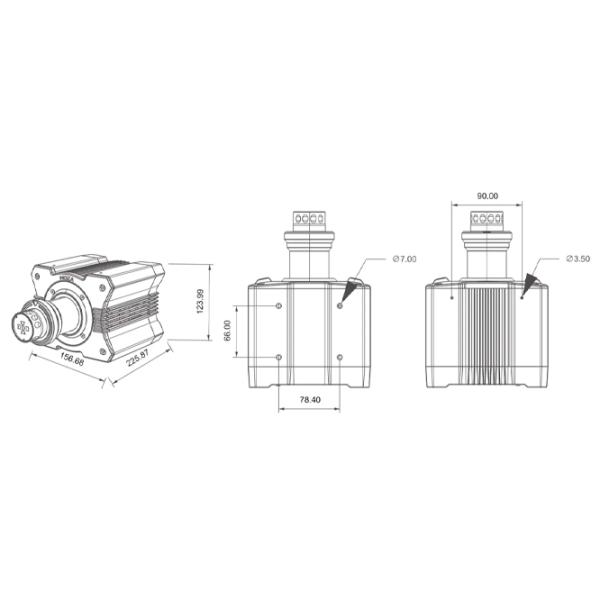 База руля Moza Racing R12 Direct Drive ПК / Черный photo 5