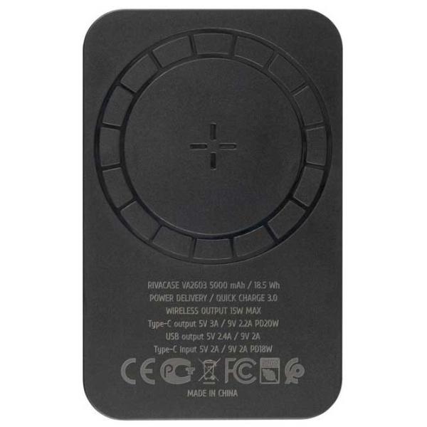 Power Bank RivaCase VA2603 5000 мАч/ Черный photo 3