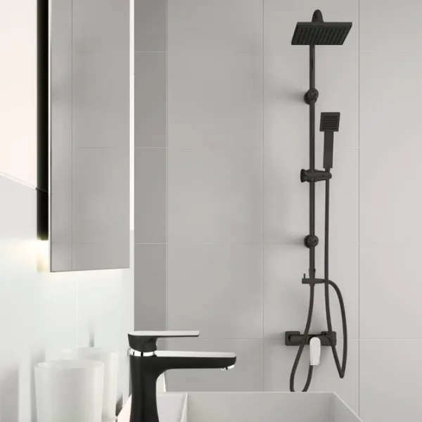 Set pentru duș Ferro Squerto NP22-BL Alamă photo 4