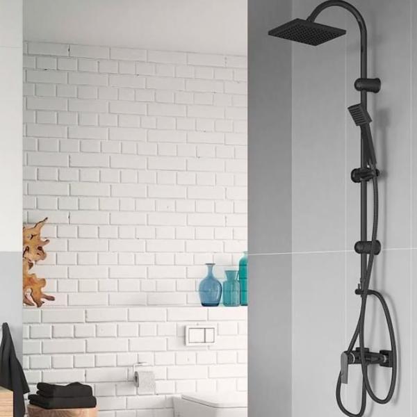 Set pentru duș Ferro Squerto NP22-BL Alamă photo 5
