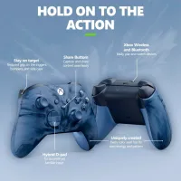 Gamepad Microsoft Stormcloud Vapor Fără fir / 13 buttons / Blue photo 5